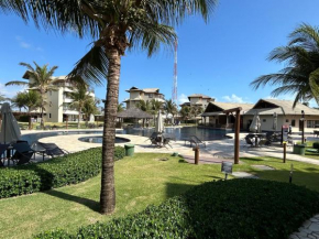 Cobertura incrível no Beach Place - Resort pé na areia a 10 minutos do Beach Park